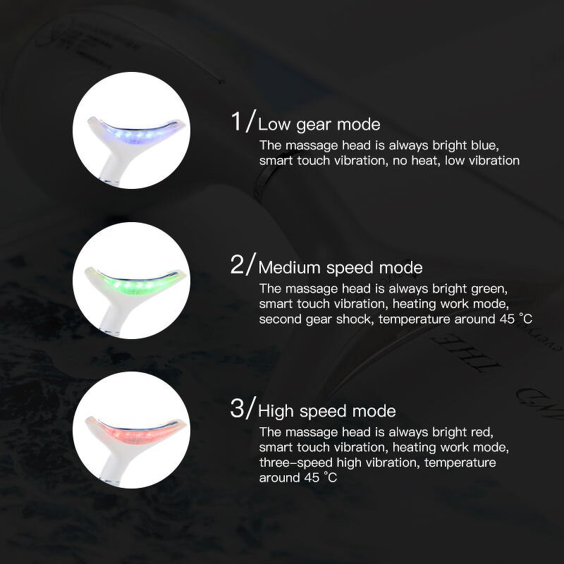 Neck Massager Manufacturer - Customized Battery-Powered with LED Light for Wrinkle Removal