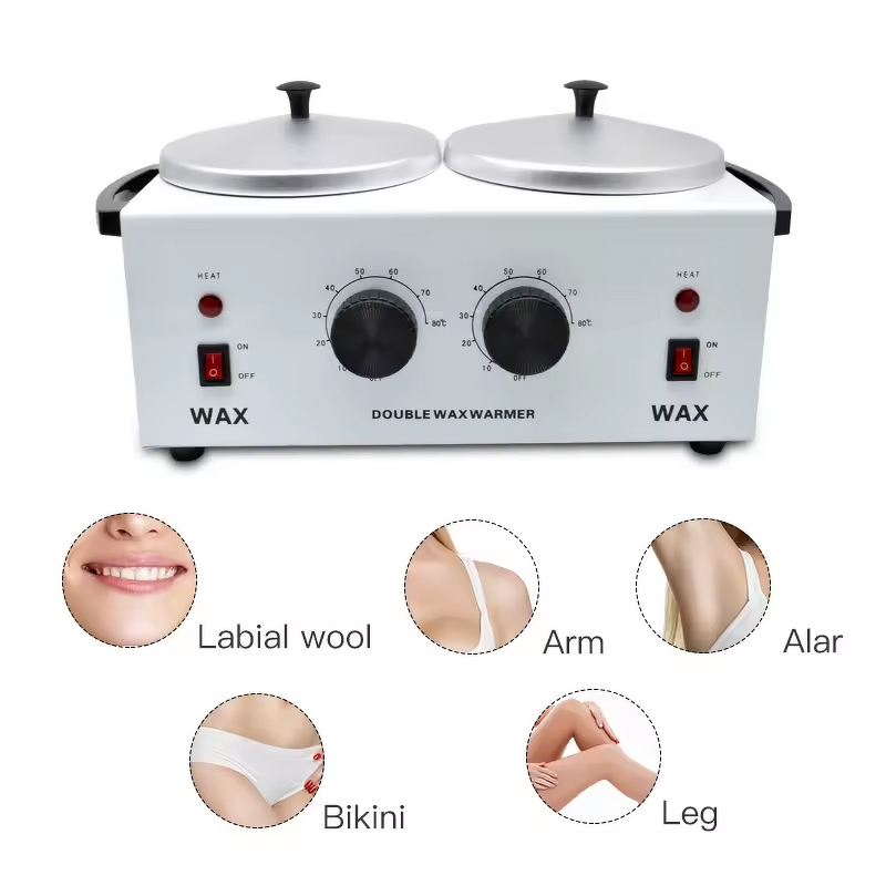 Wax Heater Manufacturer - Professional Double with Adjustable Temperature Dual Pot