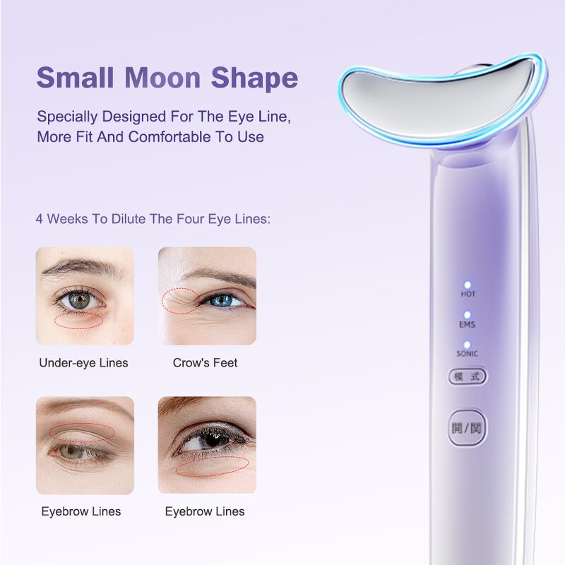 Eye Massager Machine Manufacturer - Portable Electric with Cold and Hot Vibrating EMS