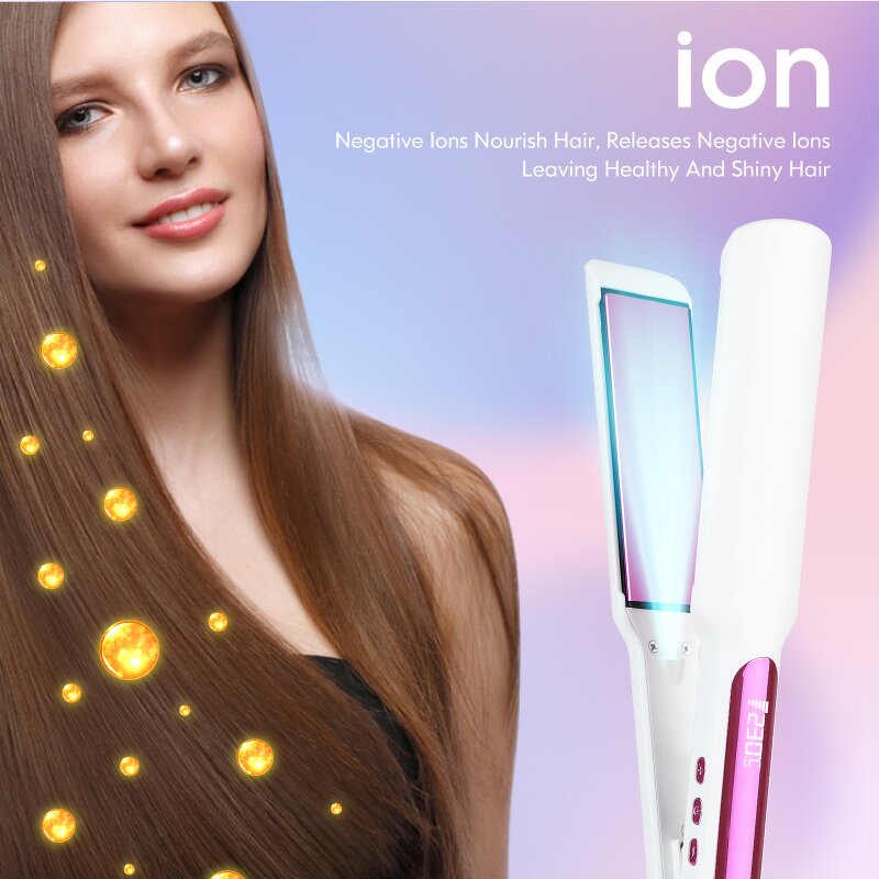Hair Straightener Manufacturer - 1.5 Inch Ionic Digital Extra Long 2-in-1