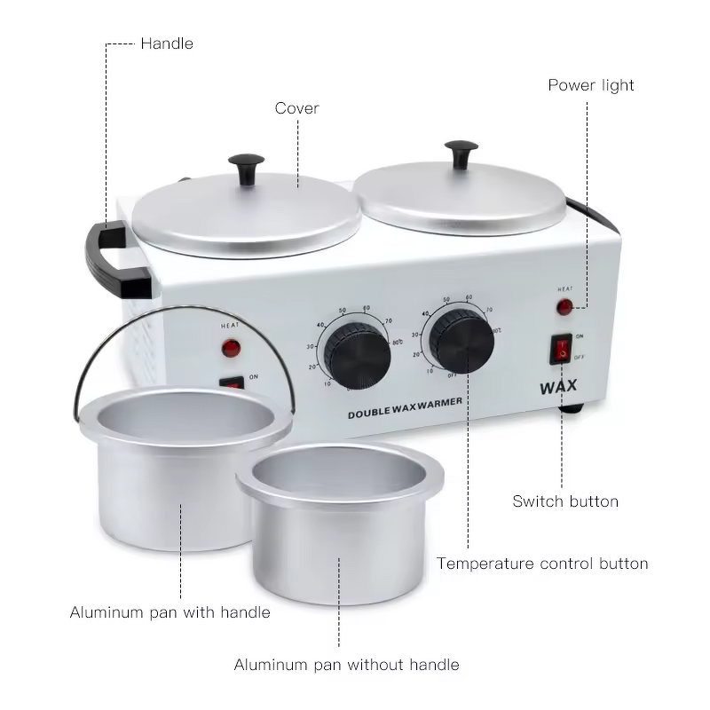 Wax Heater Machine Manufacturer - Professional 500ml Dual Pot for Salon Home Use
