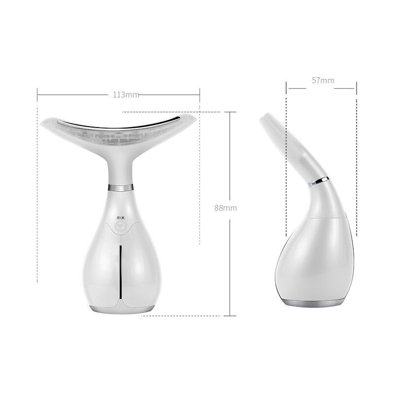 Neck Massager Manufacturer - Customized Battery-Powered with LED Light for Wrinkle Removal