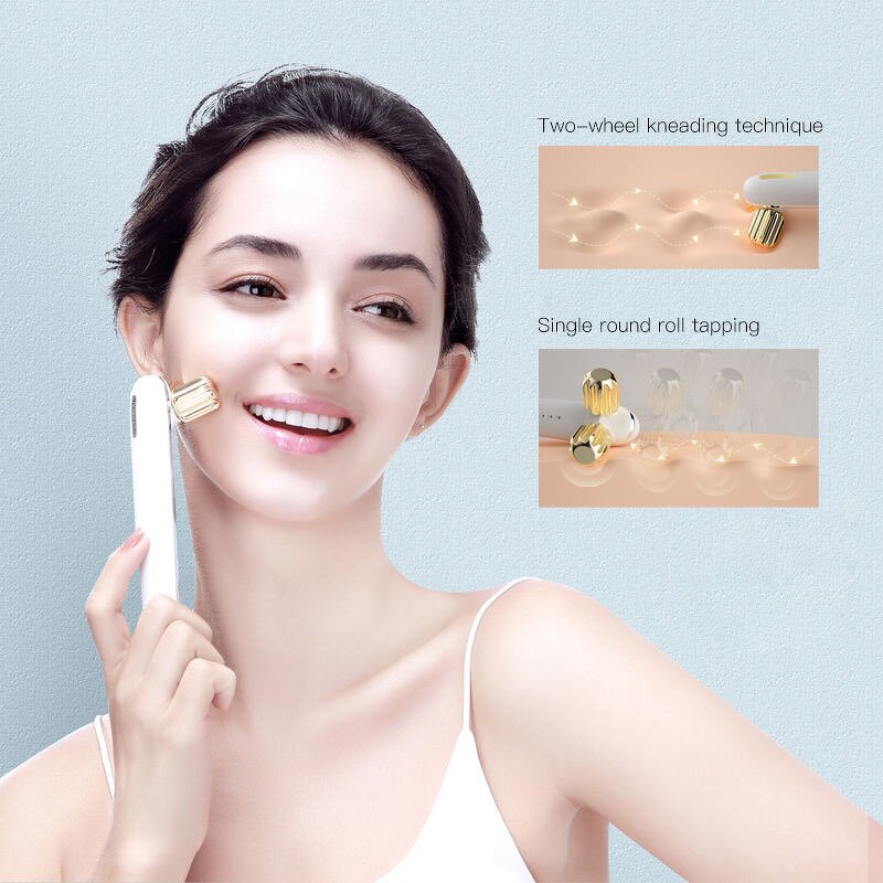 Face Lift Roller Manufacturer - Mini Beauty Microcurrent Skin Firm Anti-Wrinkle