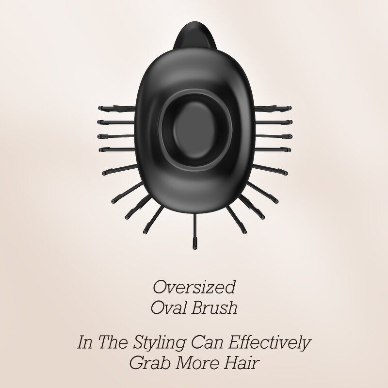 Hot Air Brush Manufacturer - Customized Ceramic Large Thermal Heating 1.5 Inch