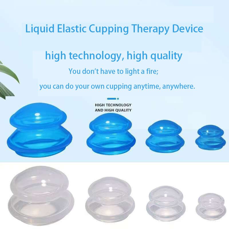 Silicone Cupping Set - Traditional Chinese Medical Vacuum Negative Pressure Body Face Care