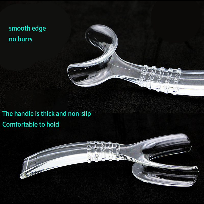 Orthodontic Lip Hook - T-shape Push-Pull Clear Cheek Lip Retractor Dental Opener