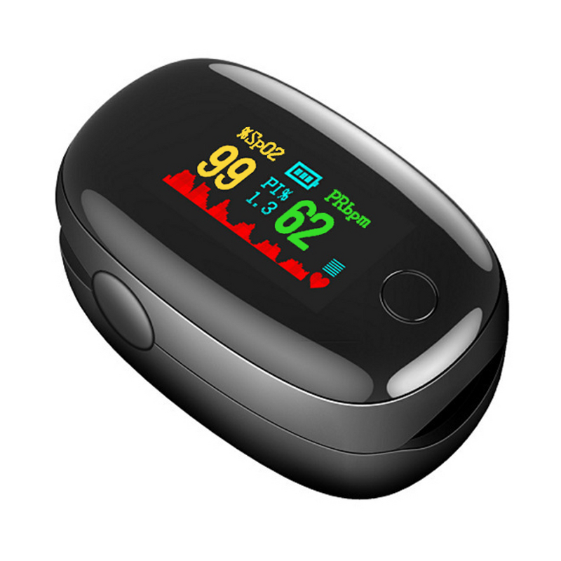 Digital Pulse Oximeter - Adult USB Rechargeable Manual/Electric Blood Oxygen Monitor