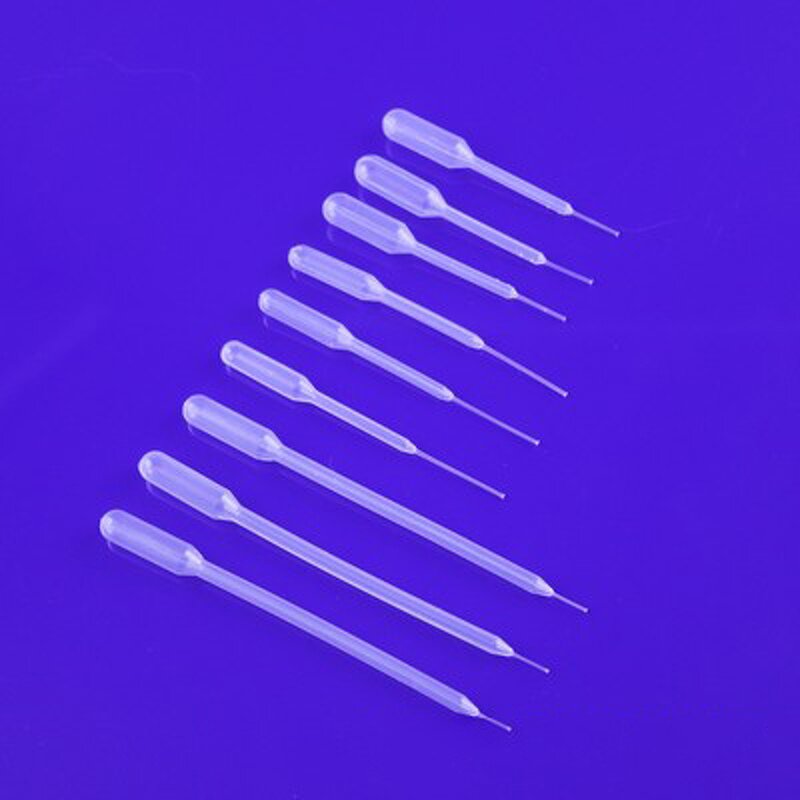 Pasteur Pipette - 15ul Disposable Plastic Fine Tip Transfer Dropper