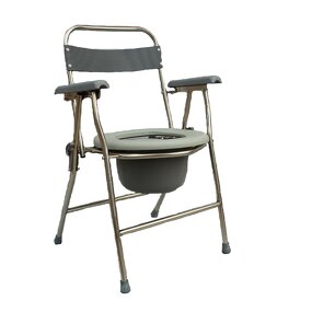 Commode Chair - Hot Sale Foldable Portable for Rehabilitation Therapy Home Travel