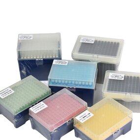 Micropipette Tips Box - 96pcs 20ul/200ul/1000ul Disposable Universal with Filter
