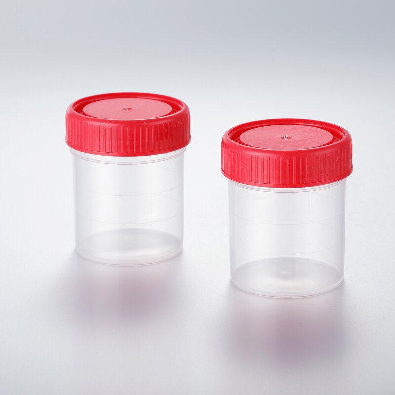 Specimen Collector - China Factory 30ml Disposable Plastic Sputum Fecal Container