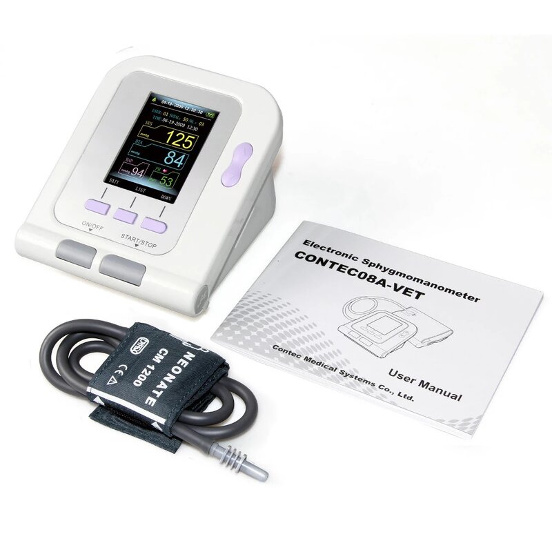 Veterinary Sphygmomanometer - Digital NIBP Cuff for Dog/Cat/Pets Animal Care