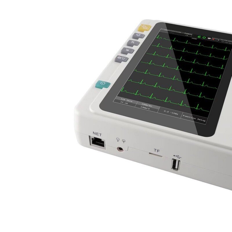 ECG Machine - CE Certified Digital 12 Leads Portable PC 3 Channel Electrocardiogram