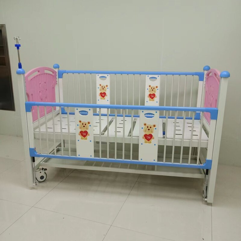 Children's Hospital Bed - Cartoon-Design Electric for Medical Physical Therapy Equipment