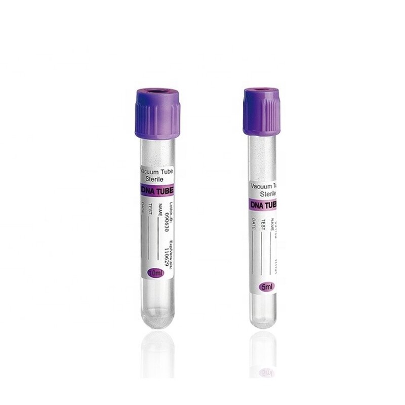 Vacuum Blood Collection Tube - 1-5ml/5-10ml Disposable Edta K2 K3 Glass/PET Customizable
