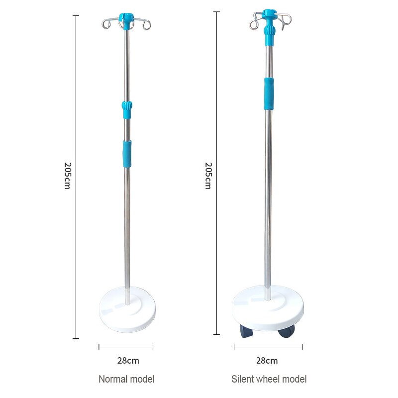 Infusion Rack - Hot Sales Stainless Steel with Wheels for Hospital Use