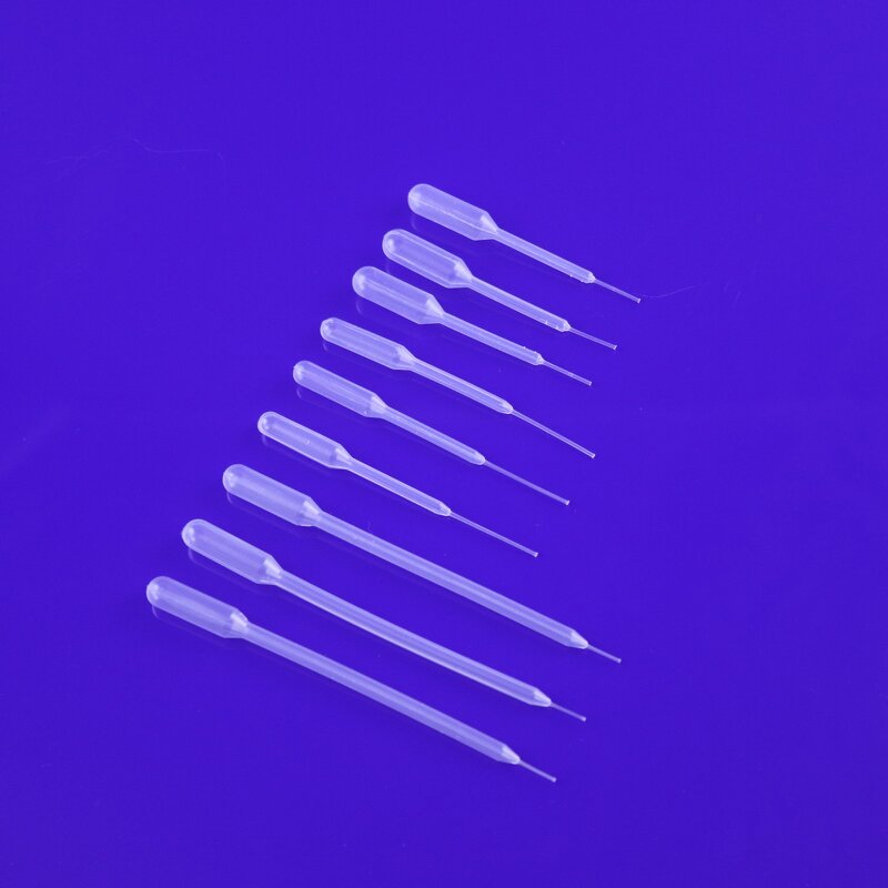 Pasteur Pipette - 15ul Disposable Plastic Fine Tip Transfer Dropper