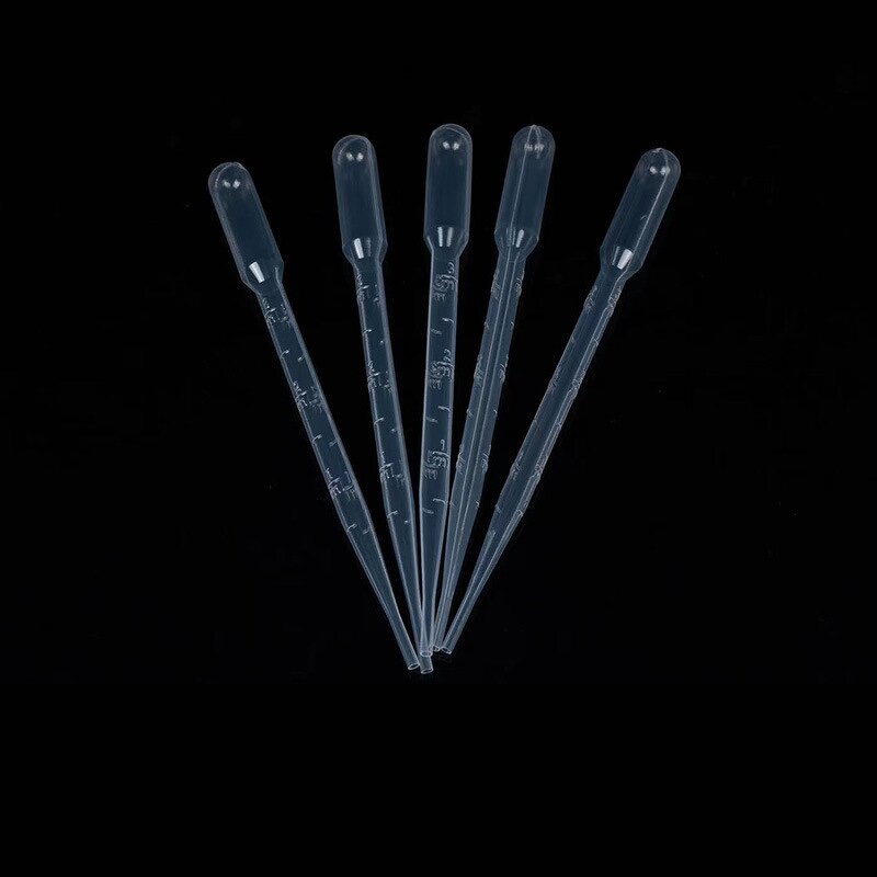 Pipette Tips & Droppers - Disposable Plastic Graduated with PE Straws Shunchang SC-L61