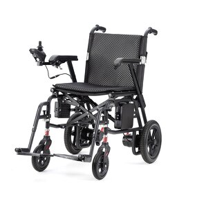 Electric Wheelchair - Best Shunchang SC-408 Portable Aluminum Foldable Bariatric 17.5kg