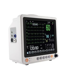Vital Signs Monitor - Portable Medical Ambulance 6 Parameter Machine with Trolley