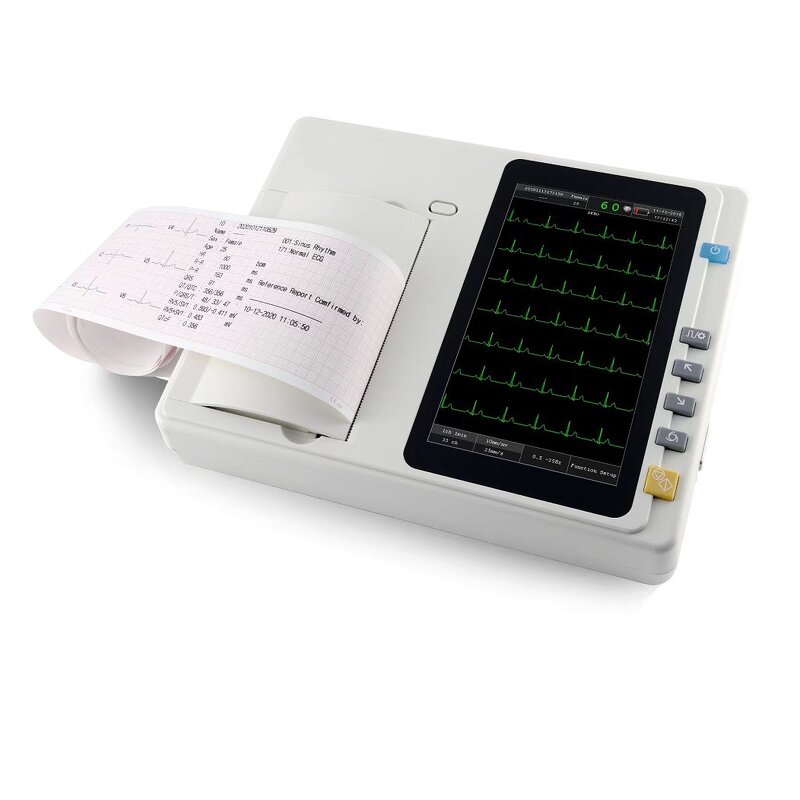 ECG Machine - CE Certified Digital 12 Leads Portable PC 3 Channel Electrocardiogram