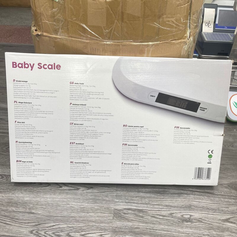 Baby Weighing Scale - 20kg Smart Infant Small Pets Digital Mechanical Measuring Scale