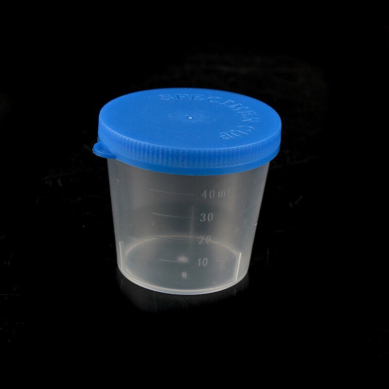 Urine Specimen Container - 40ml Wholesale Plastic Histology Hospital Collection Cup