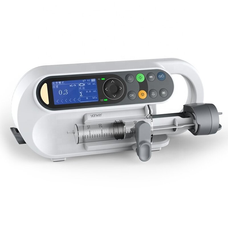 Veterinary Syringe Pump - Portable Multi-Mode Hospital LCD Display for Pet Medical Injection