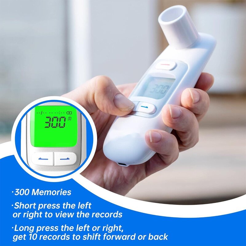 Spirometer - Blue Tooth Peak Flow Meter Telehealth Portable for Lungs
