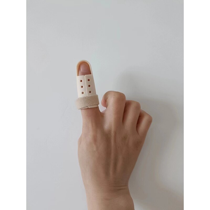 Finger Fixation Sleeve - Joint Orthotic Device for Sprain Rehabilitation Tendon Rupture Splint