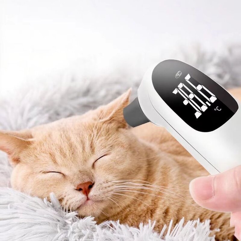 Pet Thermometer - Animal Temperature Measuring Ear Non Contact Electronic Device