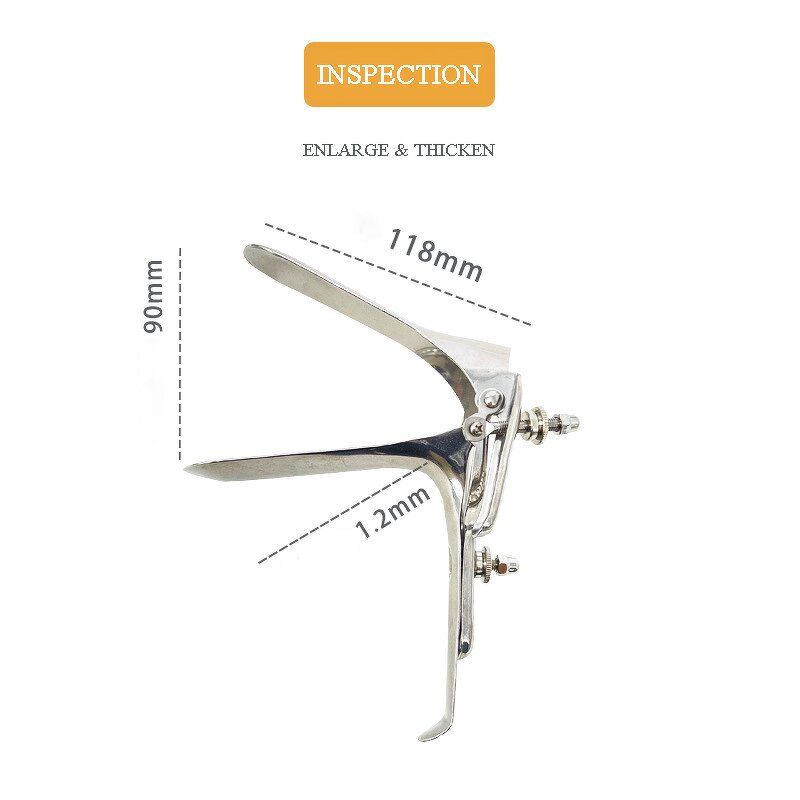Colposcope Set - 304 Stainless Steel Reusable Gynecological Examination Surgical Instruments