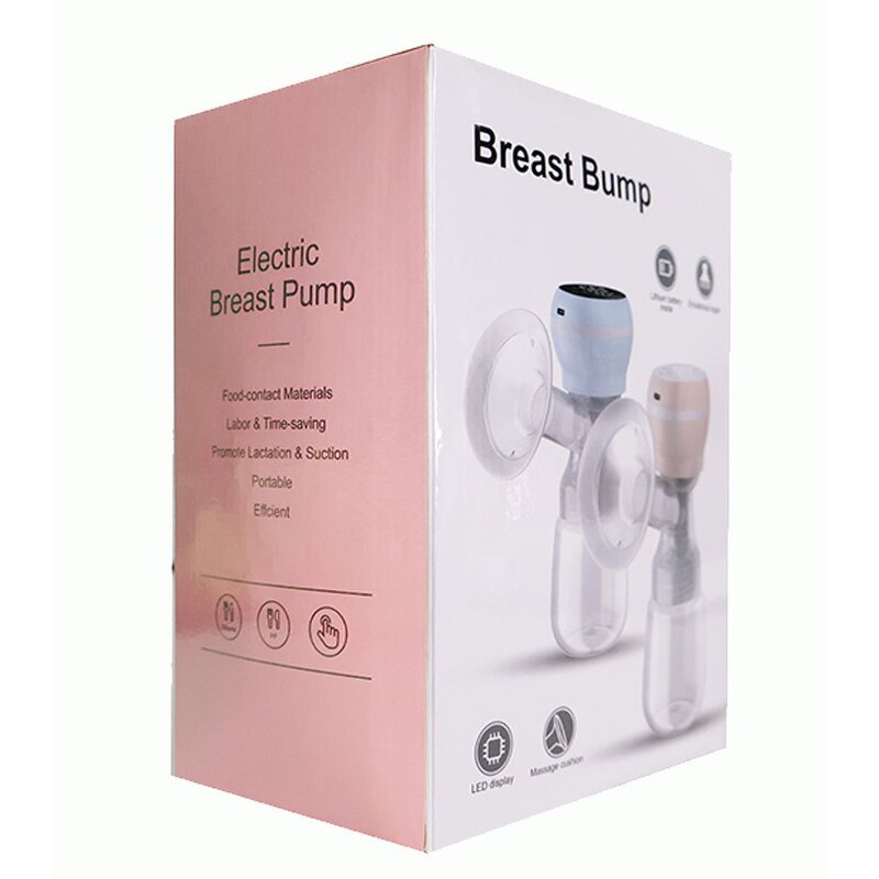 Electric Breast Pump - Portable Wireless Silicone USB Rechargeable Hands-Free Breastfeeding