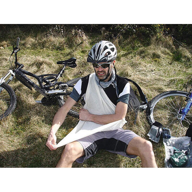 Triangle Bandage - 100% Cotton Non-woven Medical First Aid Disposable Emergency