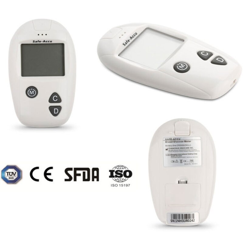 Digital Glucose Meter - Hot-sale Sinocare Quick Check with Test Strip