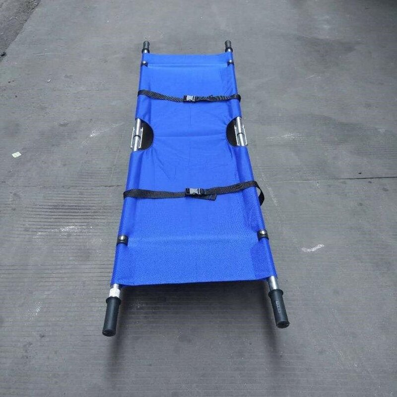 Medical Rescue Stretcher - Portable Hospital Foldable Double Folding Stretcher