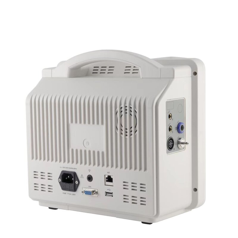 Vital Signs Monitor - Portable Medical Ambulance 6 Parameter Machine with Trolley