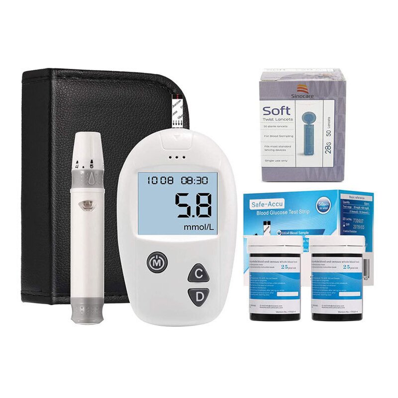 Digital Glucose Meter - Hot-sale Sinocare Quick Check with Test Strip
