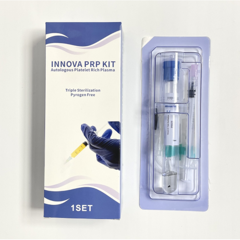 PRP Tube Activator - Gel Liquid Solution Set for Platelet-Rich Collection Facial Care