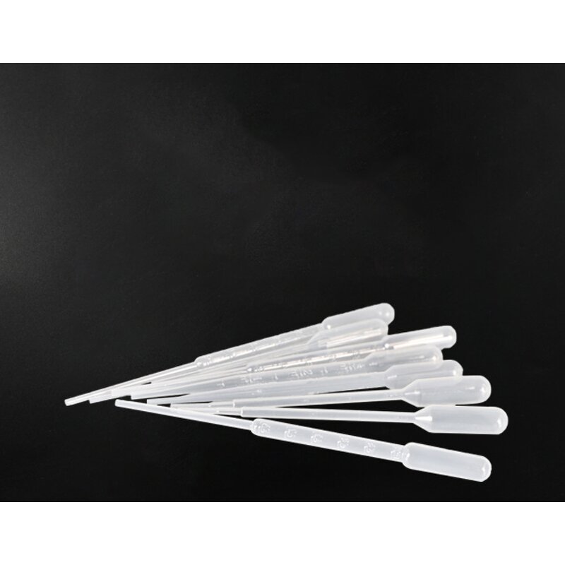 Pasteur Pipettes - 1-5ml Sterile Disposable Plastic Graduated Transfer Dropper