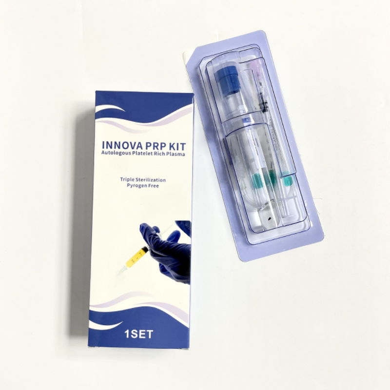 PRP Tube Activator - Gel Liquid Solution Set for Platelet-Rich Collection Facial Care