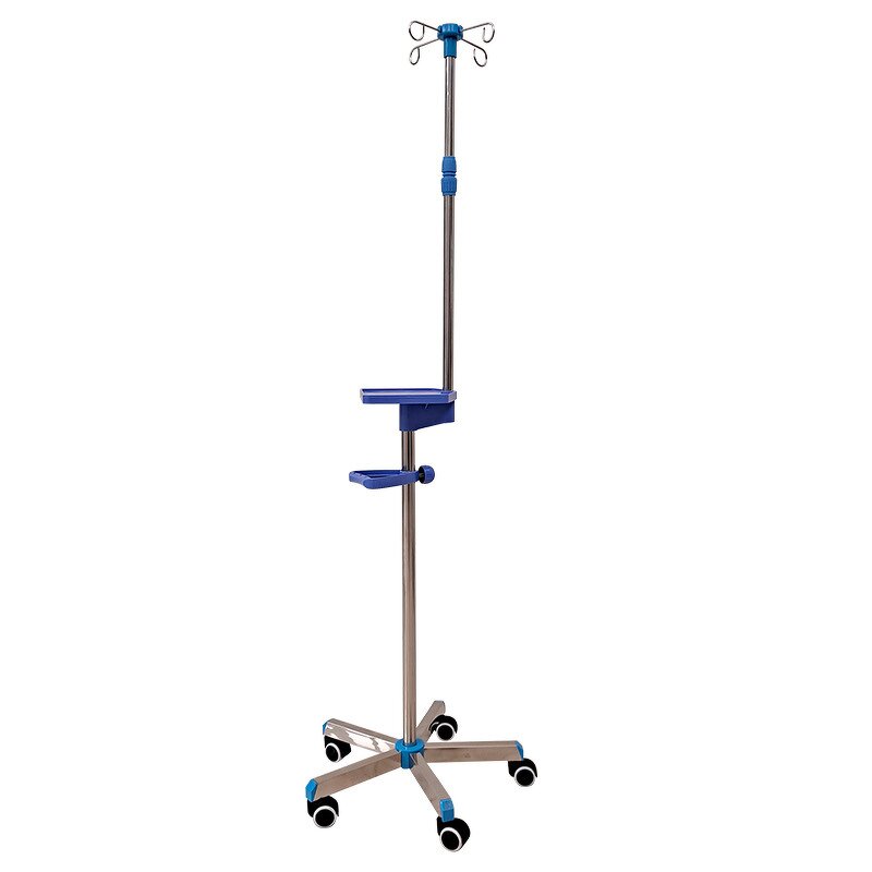 Infusion Rack - Hot Sales Stainless Steel with Wheels for Hospital Use