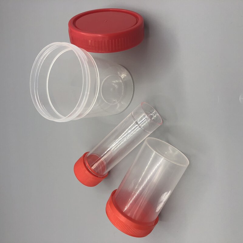 Specimen Collector - China Factory 30ml Disposable Plastic Sputum Fecal Container