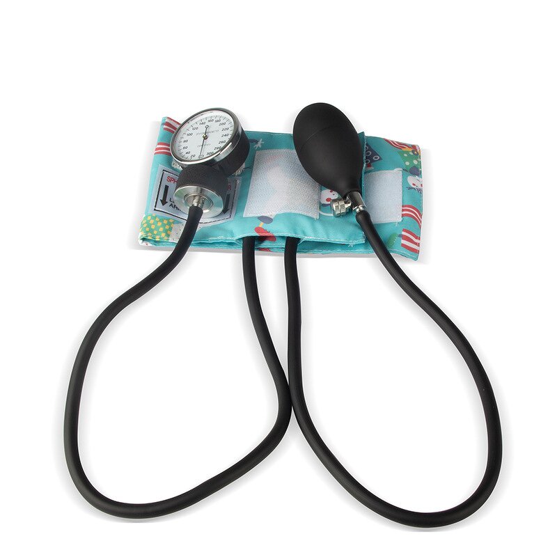 Pediatric Sphygmomanometer - Baby Manual Cuff Aneroid BP Meter with Stethoscope