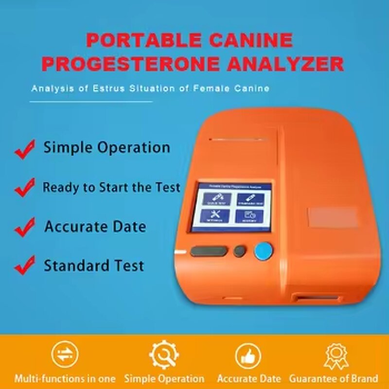 Canine Pregnancy Tester - Portable Veterinary Instrument Precise Ovulation Estrus Detection