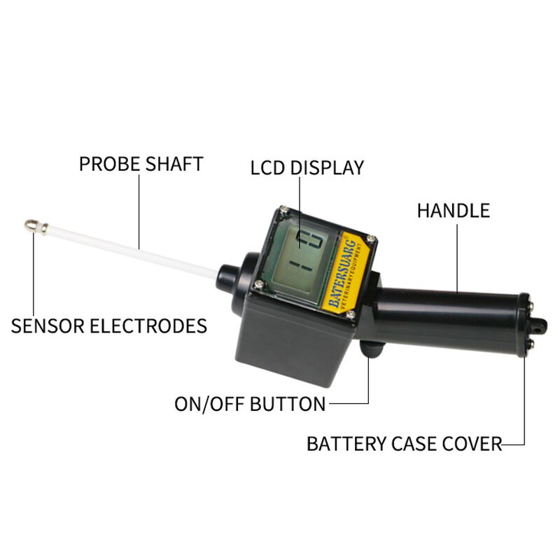 Animal Pregnancy Tester - Digital Ovulation Meter Veterinary Instrument for Dogs