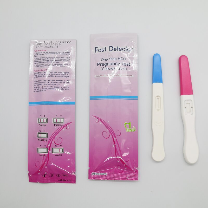 Pregnancy Test Kit - Accurate One Step Urine HCG Rapid Test Strip