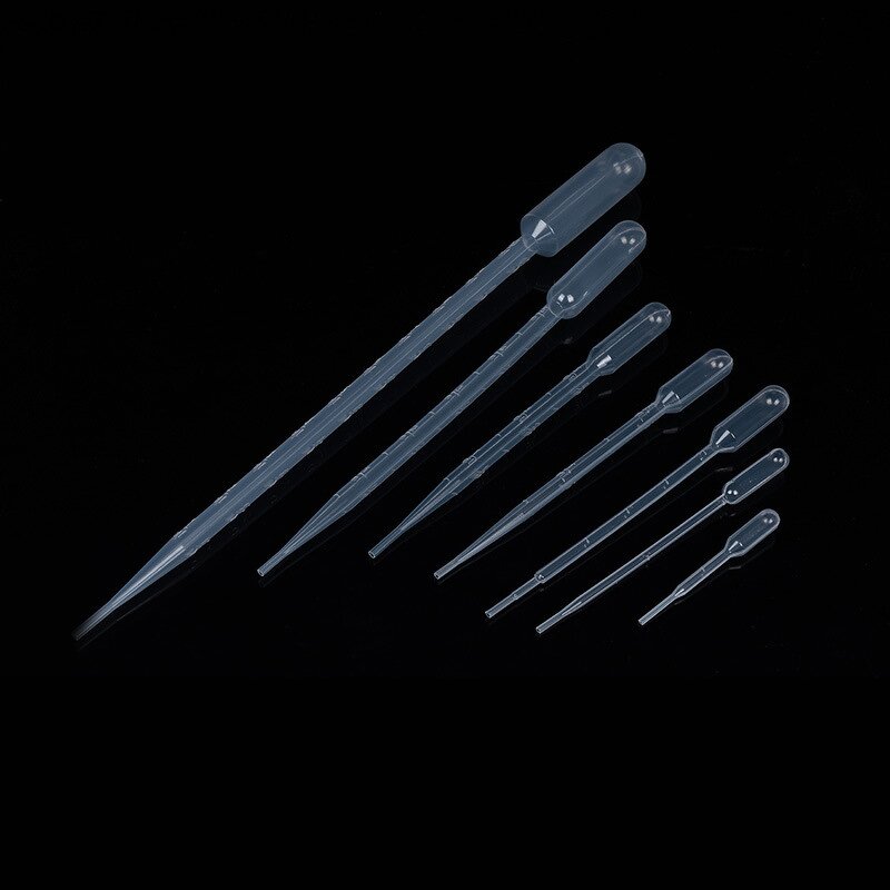 Pipette Tips & Droppers - Disposable Plastic Graduated with PE Straws Shunchang SC-L61