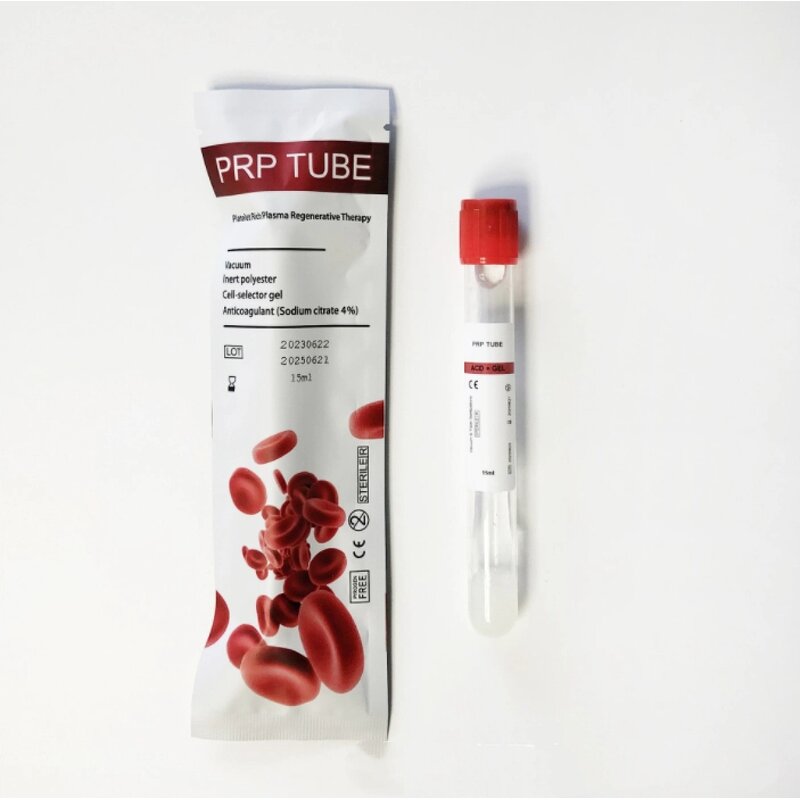 PRP Extraction Tube - Beauty 10ml with ACD Separation Glue Platelet-Rich Plasma