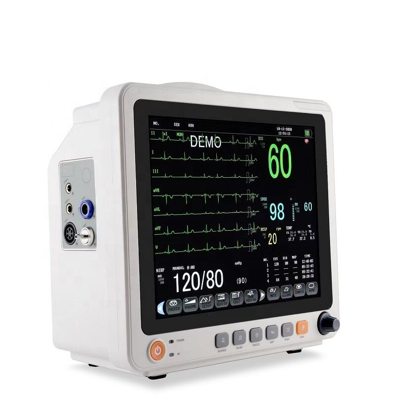 Patient Monitor - CE Certified 12-Inch IBP Etco2 Cardiac ECG for Clinic Emergency